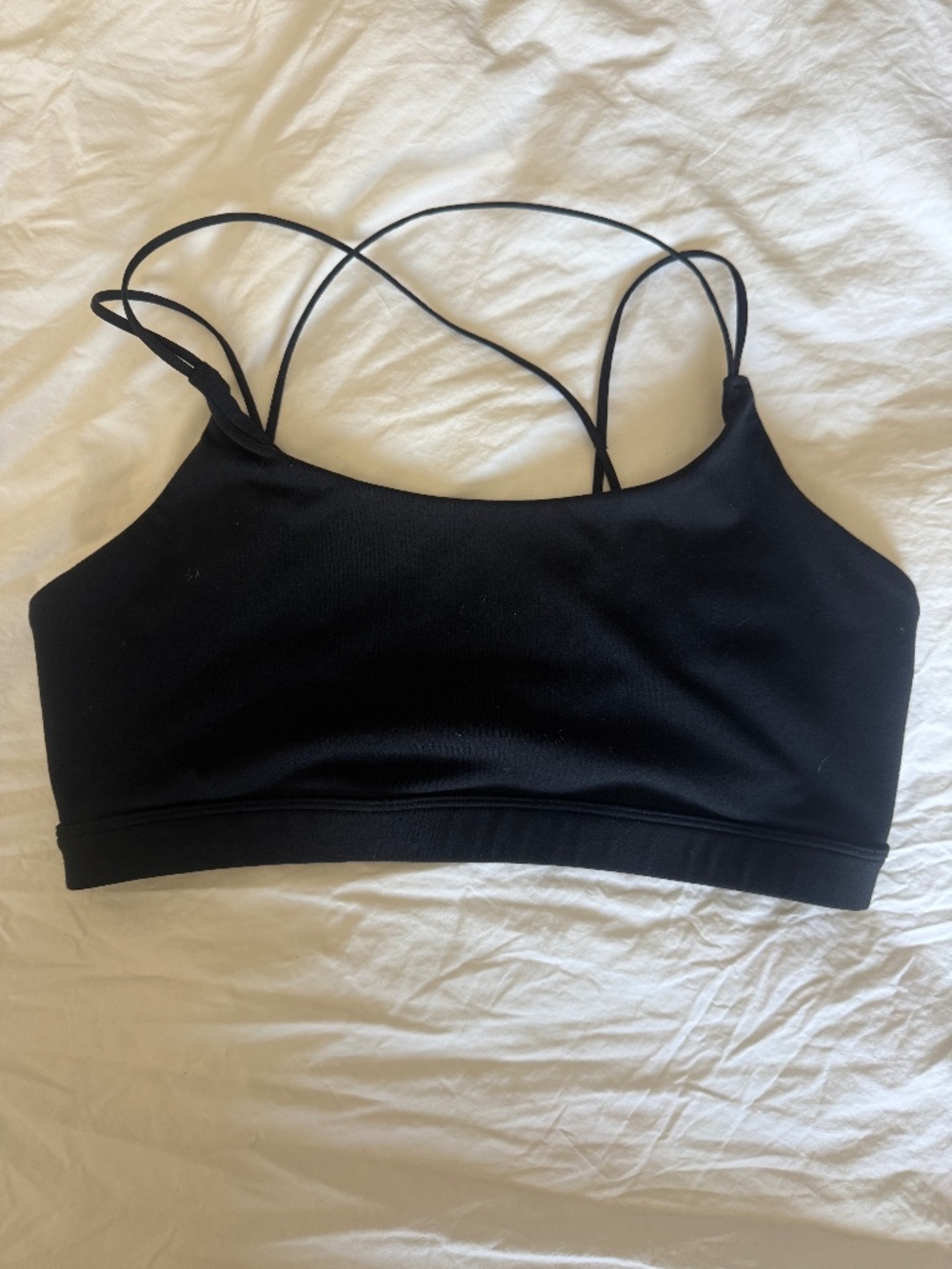 Solfire Strappy Sports Bra M black